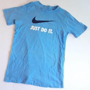 Nike Boys T Shirt Size Medium Short Sleeve Blue
